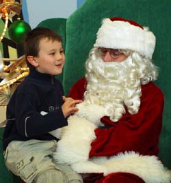 picture 2: The Boy with Santa