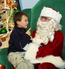picture 3: The Boy with Santa
