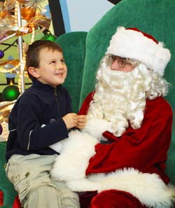 picture 4: The Boy with Santa